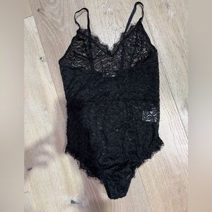 Anne Bing lace bodysuit (medium) $60